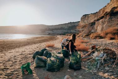 zapalo-bay-limassol-beach-clean-up-supernova-consulting-cyprus